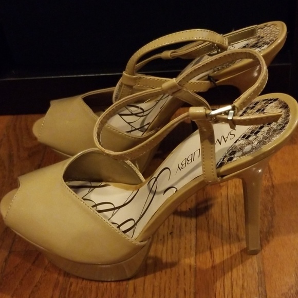 Sam & Libby Peeptoe Stilettos - Picture 3 of 3